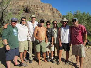 Team Building on a Grand Canyon Whitewater Raft Trip.
