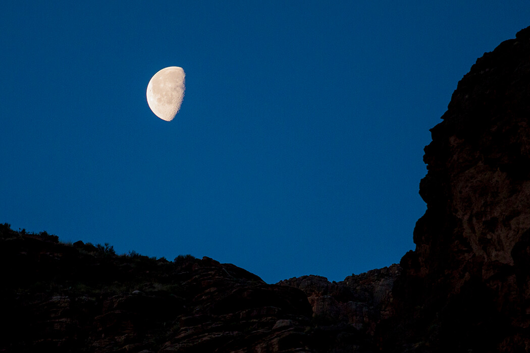 Any moon phase is an incredible moon phase in Grand Canyon.