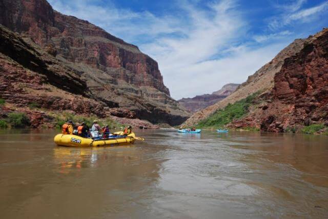 Grand Canyon Whitewater Oar-Powered Rafts
