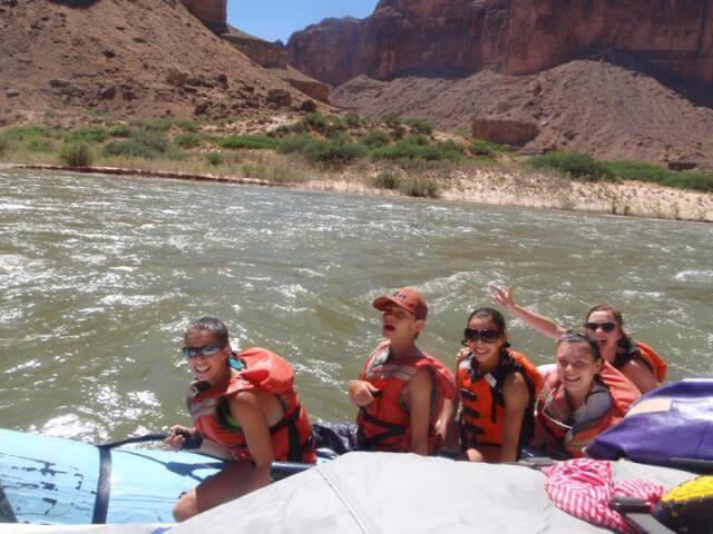 Grand Canyon Whitewater Guest Brave The Pontoons!
