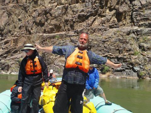photo shared by a guest on his trip with Grand Canyon Whitewater