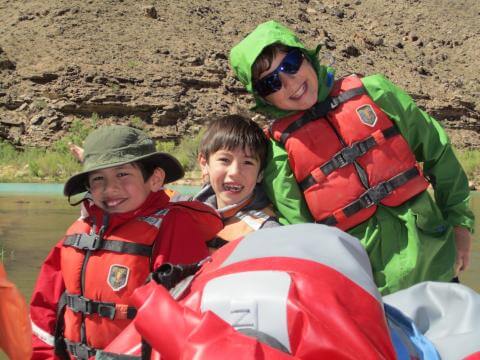 a family adventure on a Grand Canyon river rafting trip
