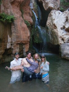 Suzi with Grand Canyon Whitewater guides