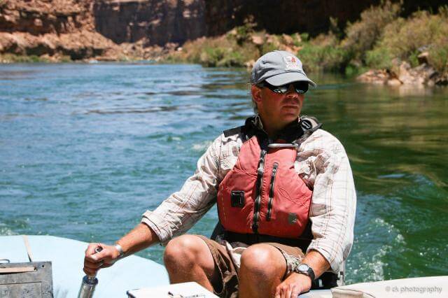 Brock, Grand Canyon Whitewater rafting guide.