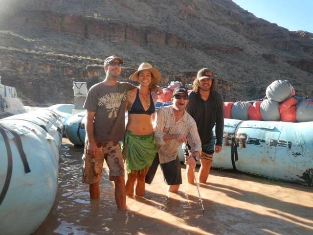 Grand Canyon Whitewater guides will take care of you during your Arizona Rafting vacation.