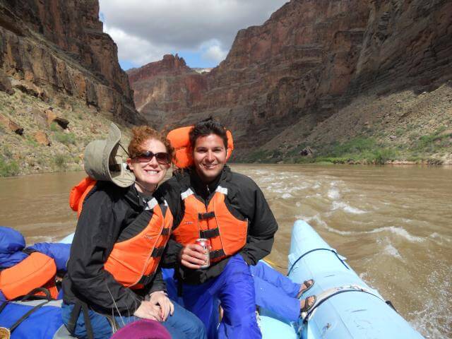 Grand Canyon Whitewater Guests Enjoy The Day.