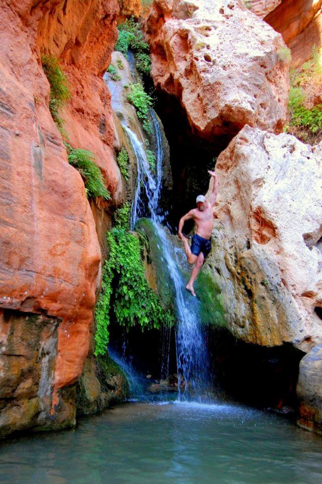 Elves Chasm is a great side hike on Grand Canyon Whitewater river trips.