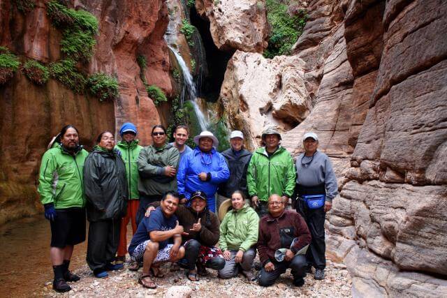 Native Voices Participants On A Grand Canyon Whitewater Rafting Trip