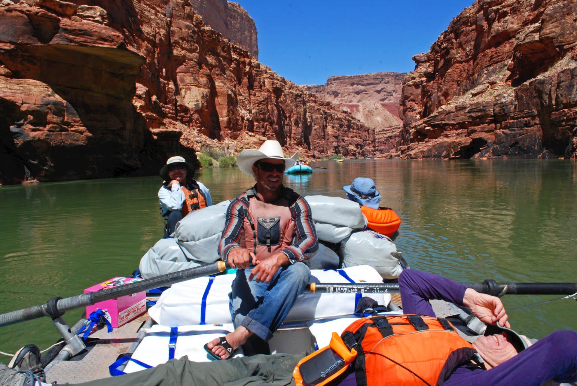 Grand Canyon Whitewater guide John Dunn loves getting to know the wide array of folks who visit the Canyon.