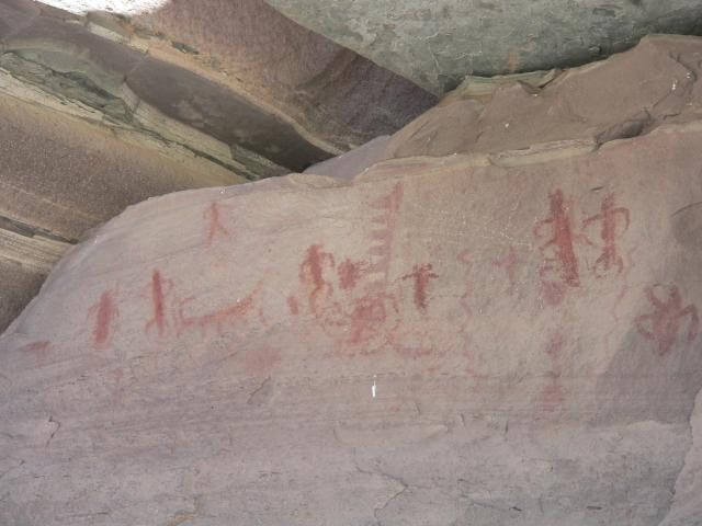 Pictographs in Grand Canyon