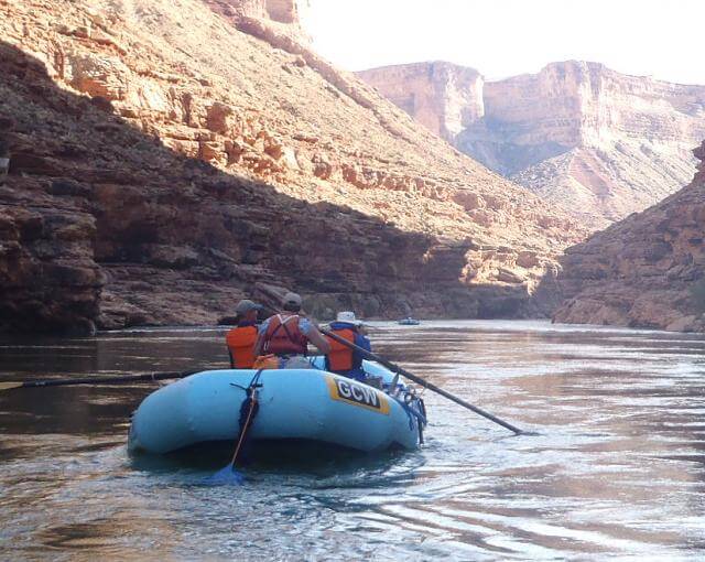 Grand Canyon Whitewater Oar-Powered Raft