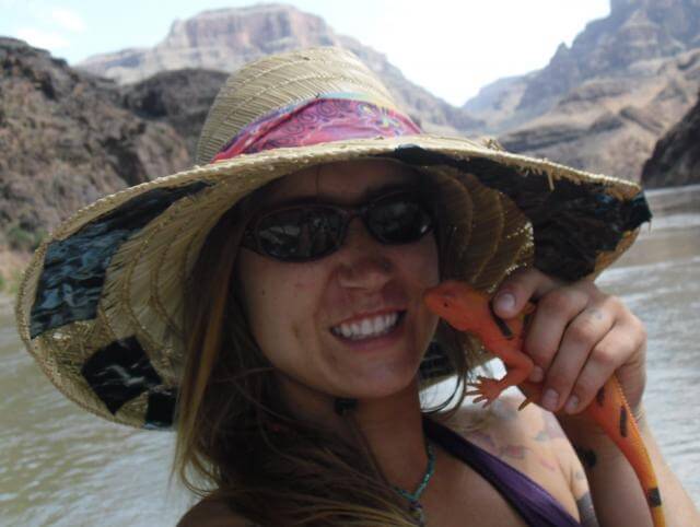 Grand Canyon Whtiewater guide Sarah Szczech