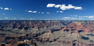 A view from South Rim. Hike into a Grand Canyon Whitewater and check out this view.