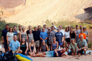 Group in the Grand Canyon