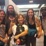 Making friends around the world.