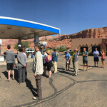 Loading up in Marble Canyon to go down to the river.