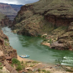 Another nice overview of a more emerald color river.