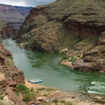 Another nice overview of a more emerald color river.