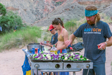 Cooking asian stir-fry