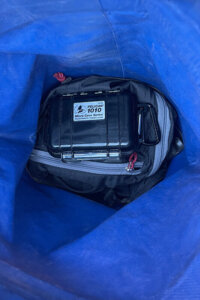 Hearing Aids in Dry Bag